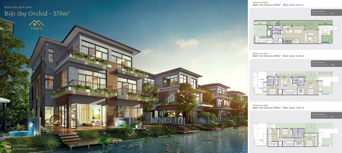 Biệt thự đảo Ecopark Grand - The Island
